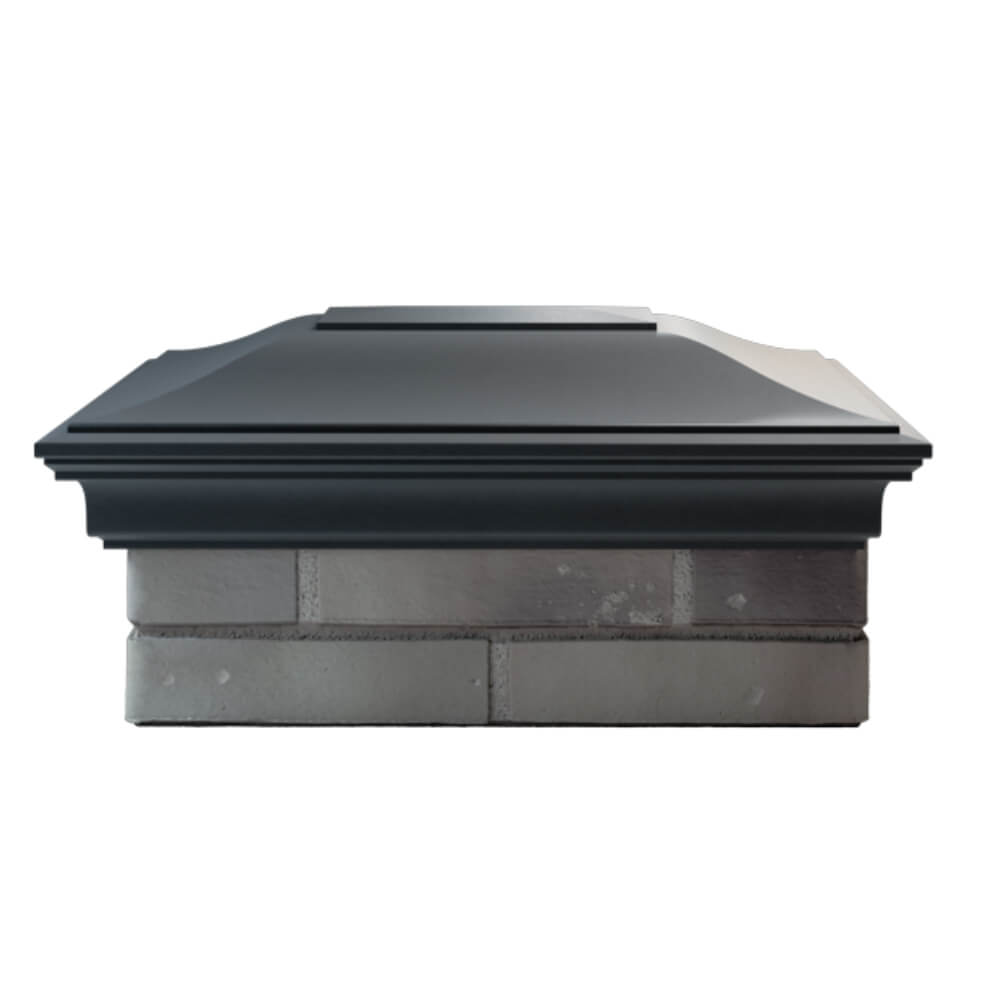 Колпак Zking Монблан Серый на столб 2х1.5 кирпича (515х385мм) в Магадане фото