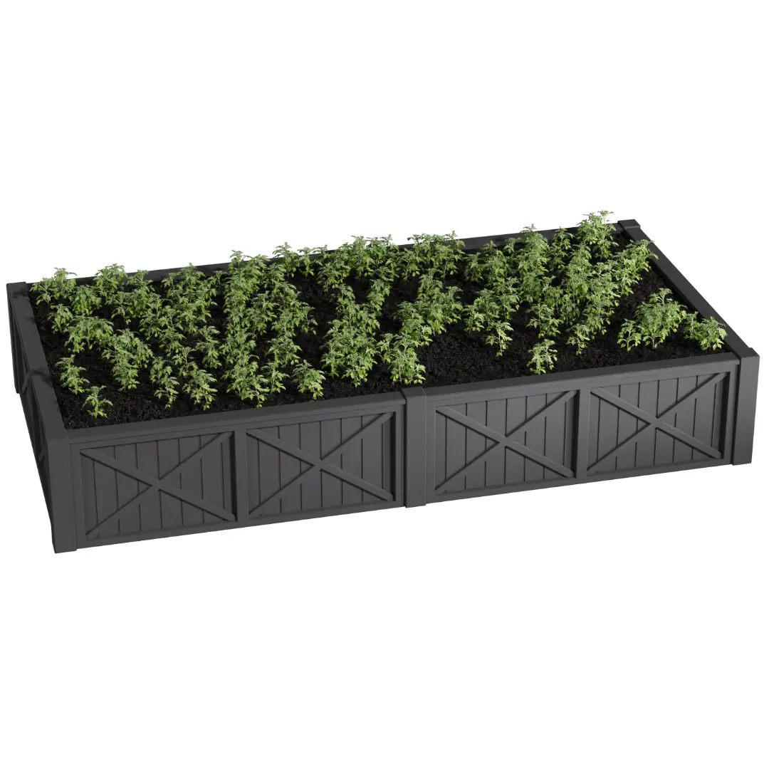 Грядка модульная Астра 900х320х40мм Серый (комплект 2 модуля)