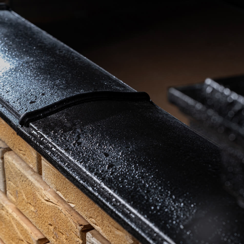 Парапет Zking Монблан Черный посадка на 0.5 кирпича (130мм) в Магадане фото