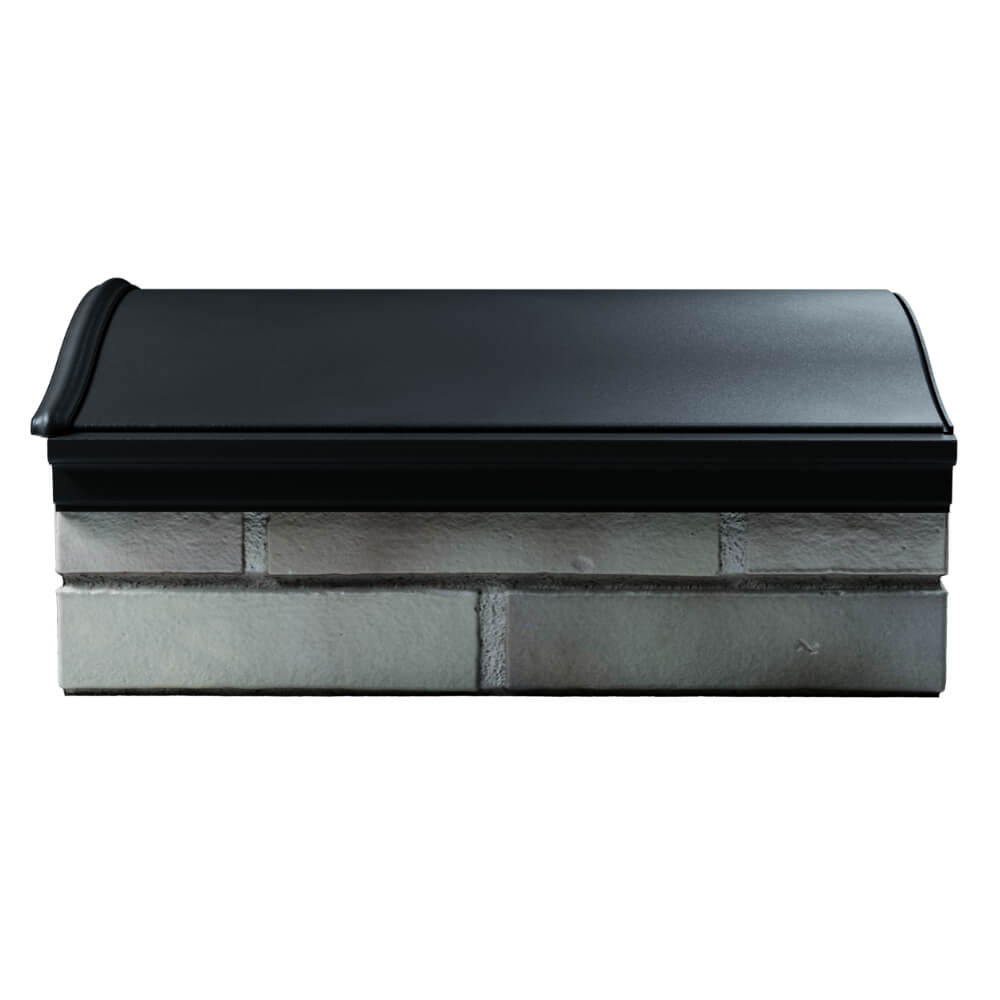 Парапет Zking Монблан Черный посадка на 1.5 кирпича (355/385мм) в Магадане фото