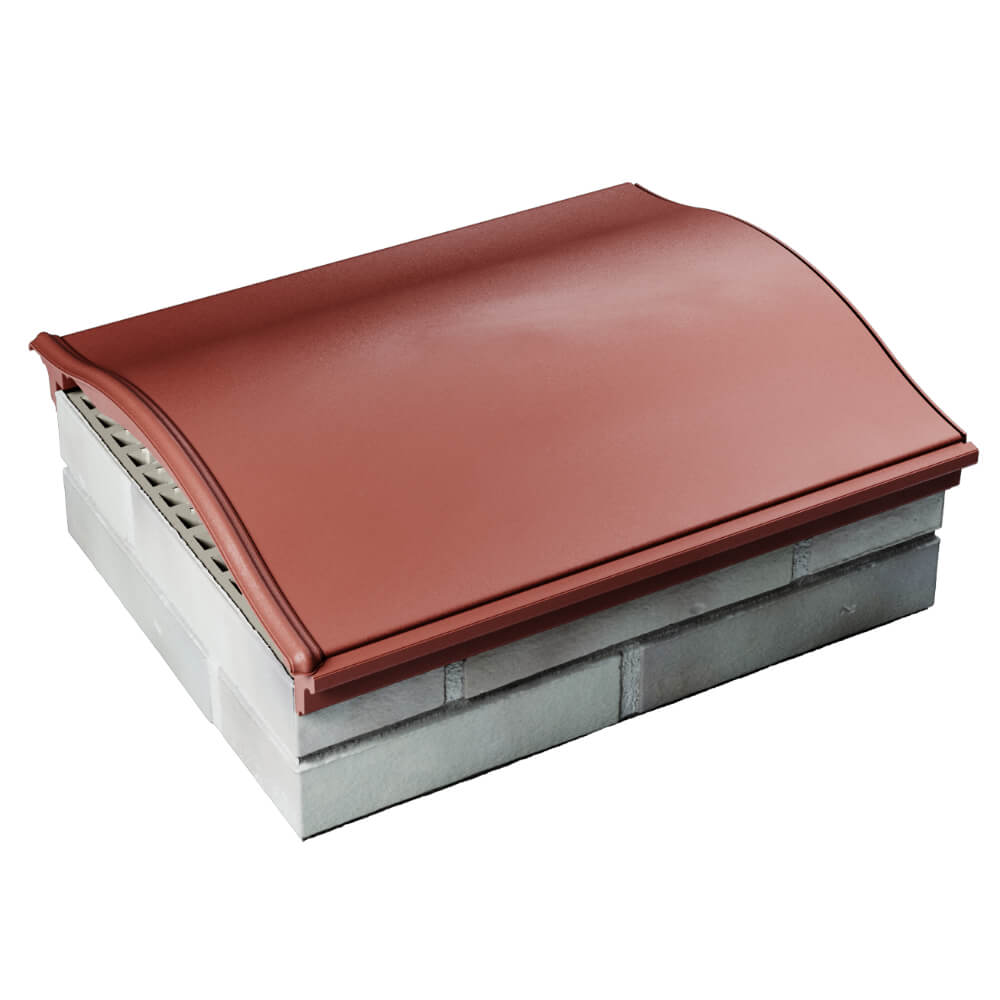 Парапет Zking Монблан Красный посадка на 1.5 кирпича (355/385мм) в Магадане фото