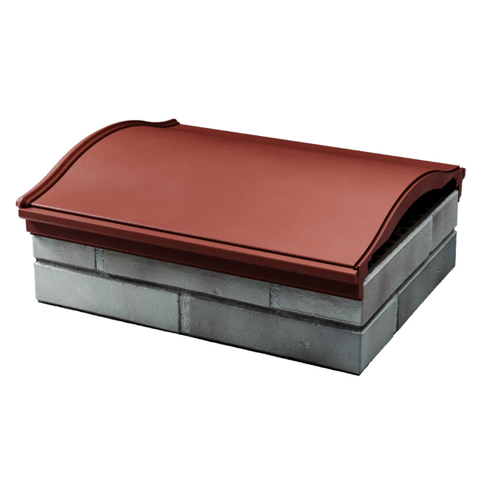 Парапет Zking Монблан Красный посадка на 1.5 кирпича (355/385мм) в Магадане фото