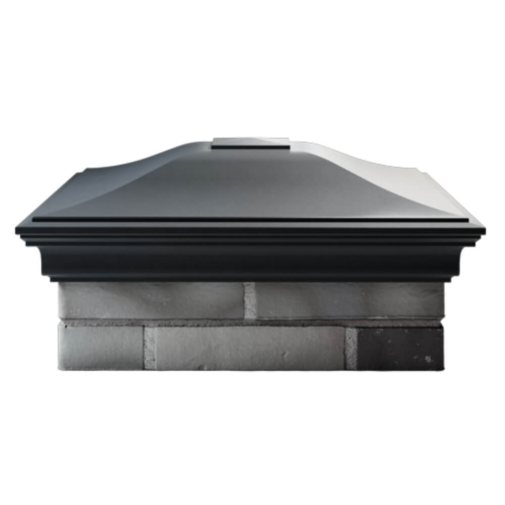 Колпак Zking Монблан Серый на столб 2х2 кирпича (515х515мм) в Магадане фото