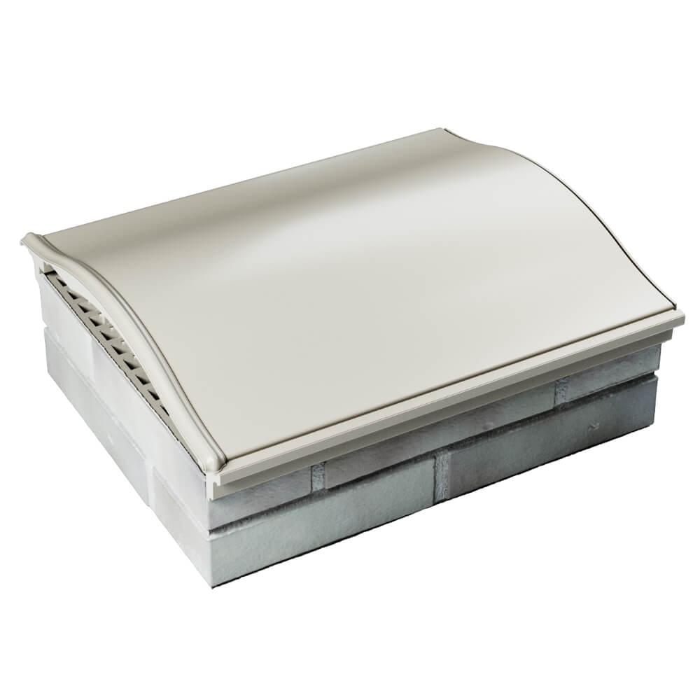 Парапет Zking Монблан Бежевый посадка на 1.5 кирпича (355/385мм) в Магадане фото