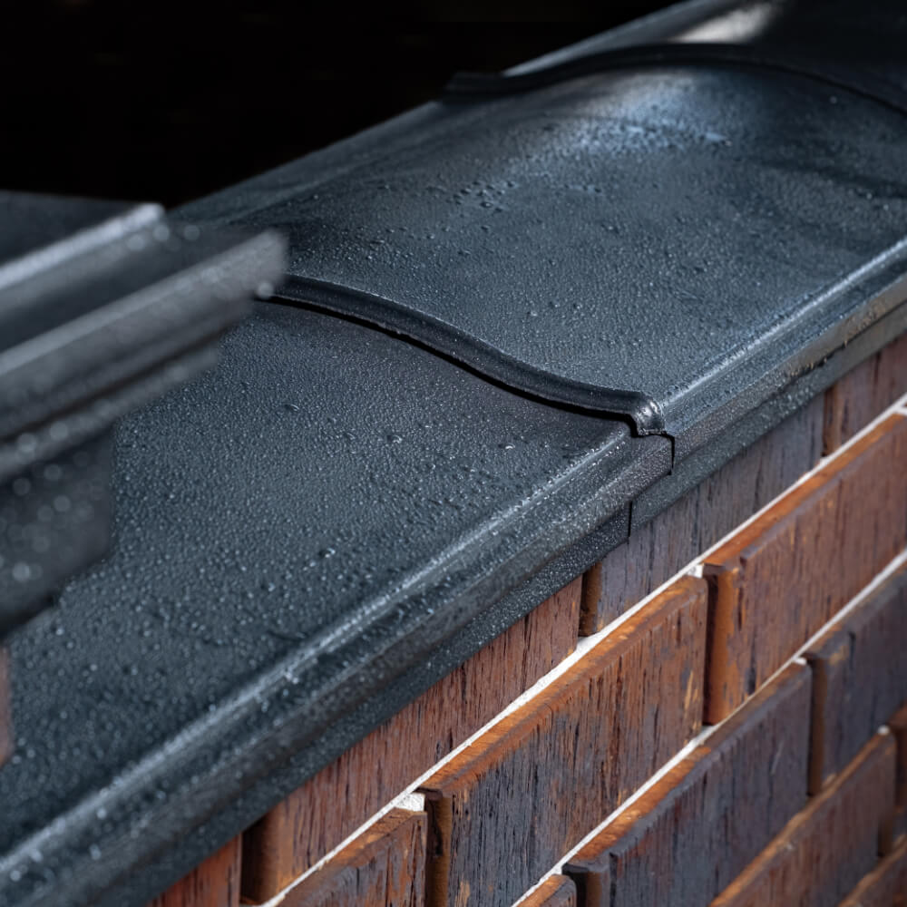 Парапет Zking Монблан Черный посадка на 0.5 кирпича (130мм) в Магадане фото