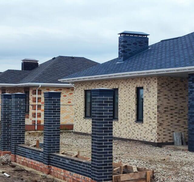 Колпак Zking Бона ХайТек Серый на столб 1.5х1.5 кирпича (385х385мм) в Магадане фото