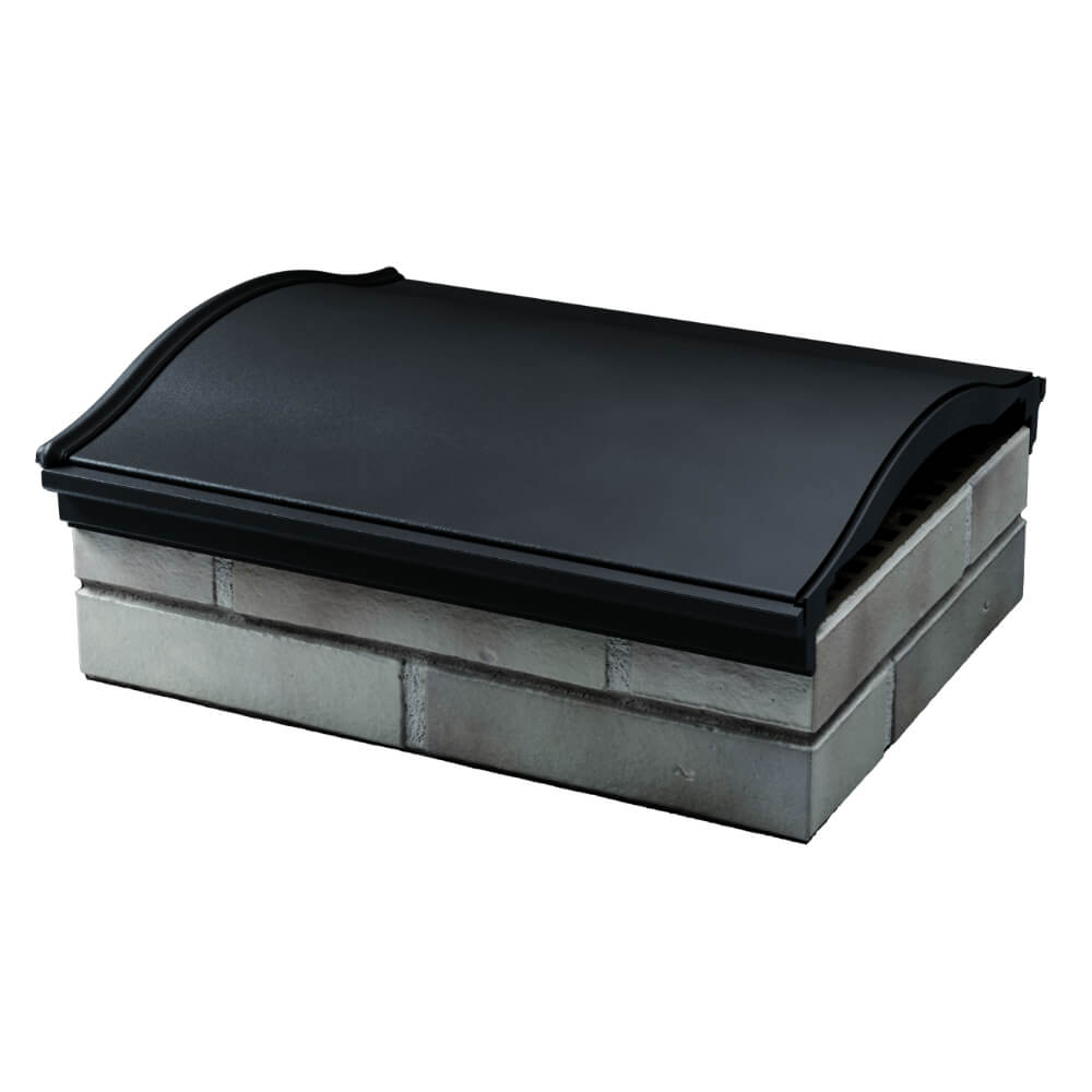 Парапет Zking Монблан Черный посадка на 1.5 кирпича (355/385мм) в Магадане фото